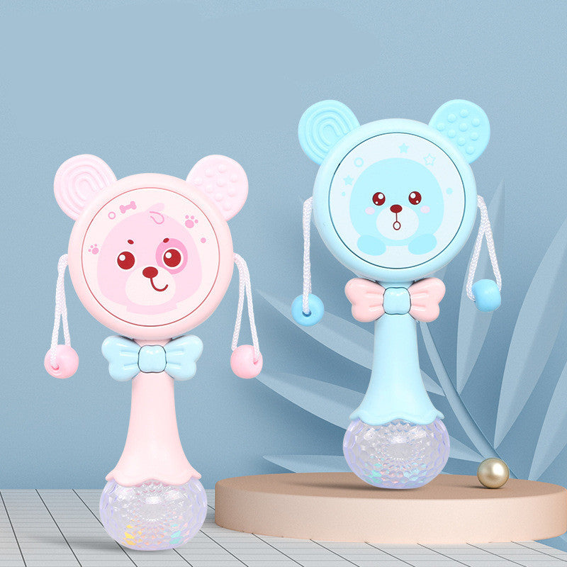 Cartoon Baby Music Teether Rattle Toy