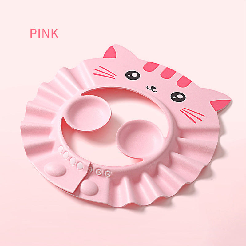 Waterproof Baby Ear Protection Shower Cap