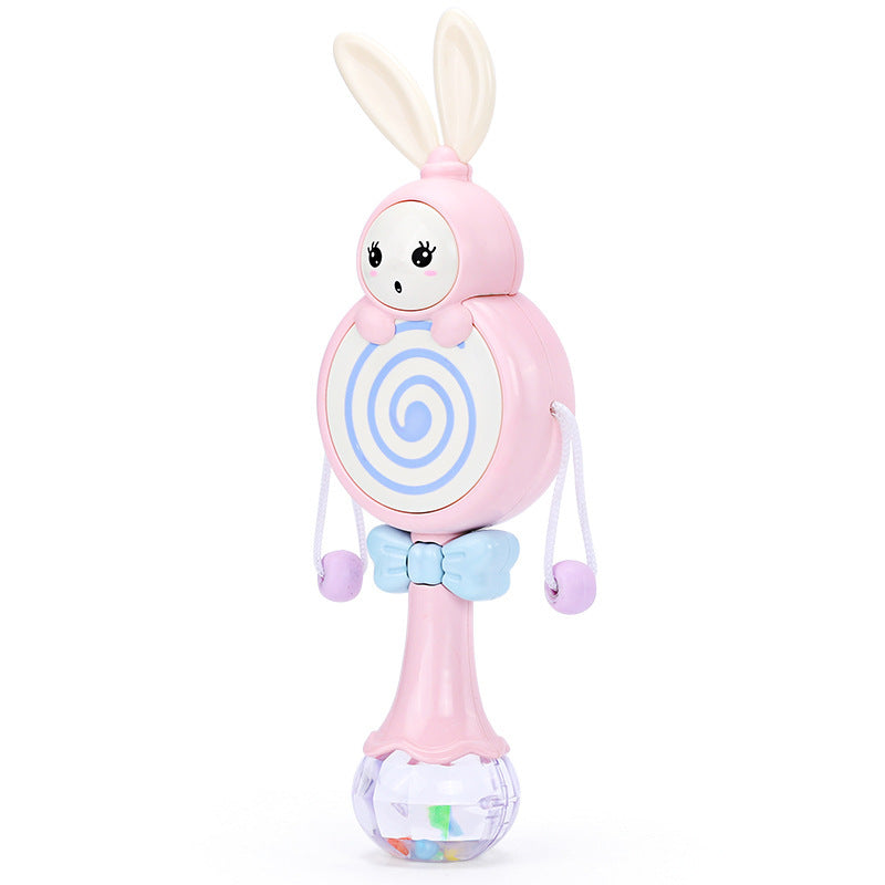 Cartoon Baby Music Teether Rattle Toy