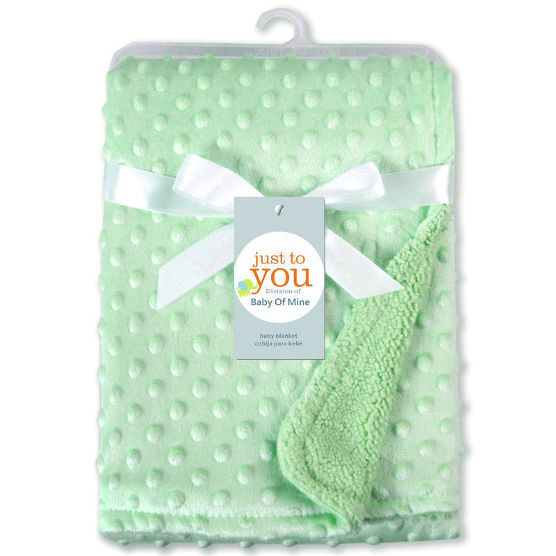 Newborn Baby Polar Dot Swaddle Blanket