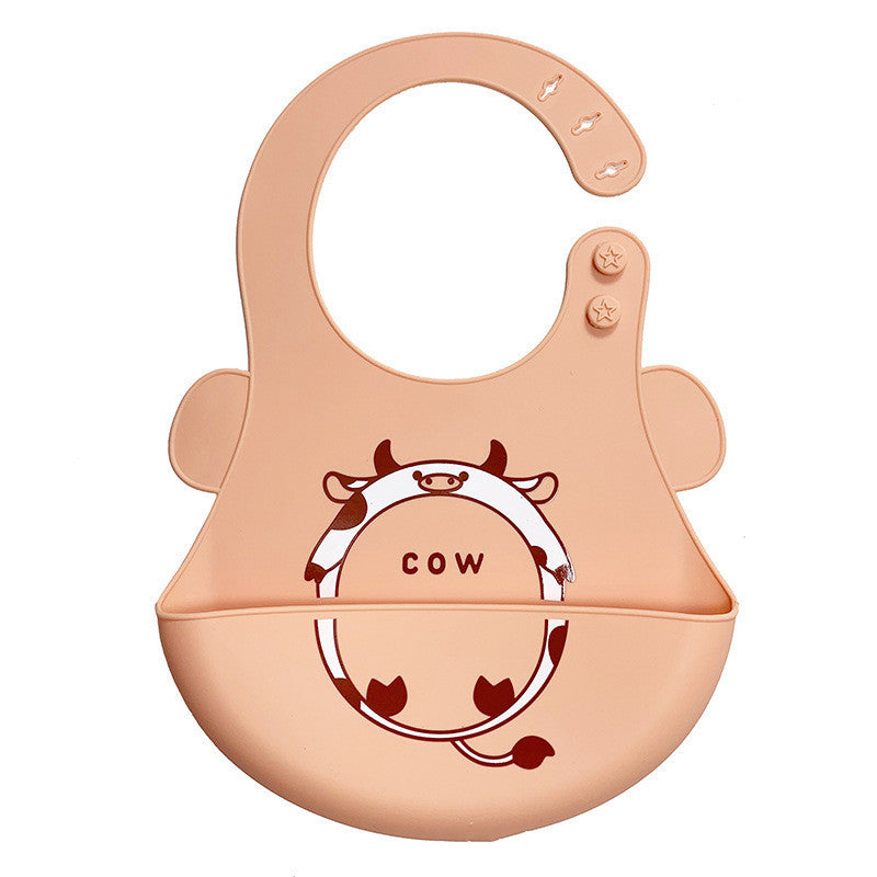 Waterproof Baby Eating Silicone Bib