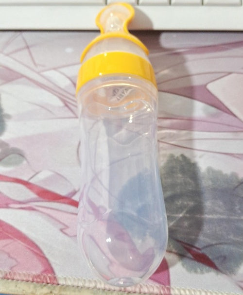 Portable Baby Spoon Bottle Feeder