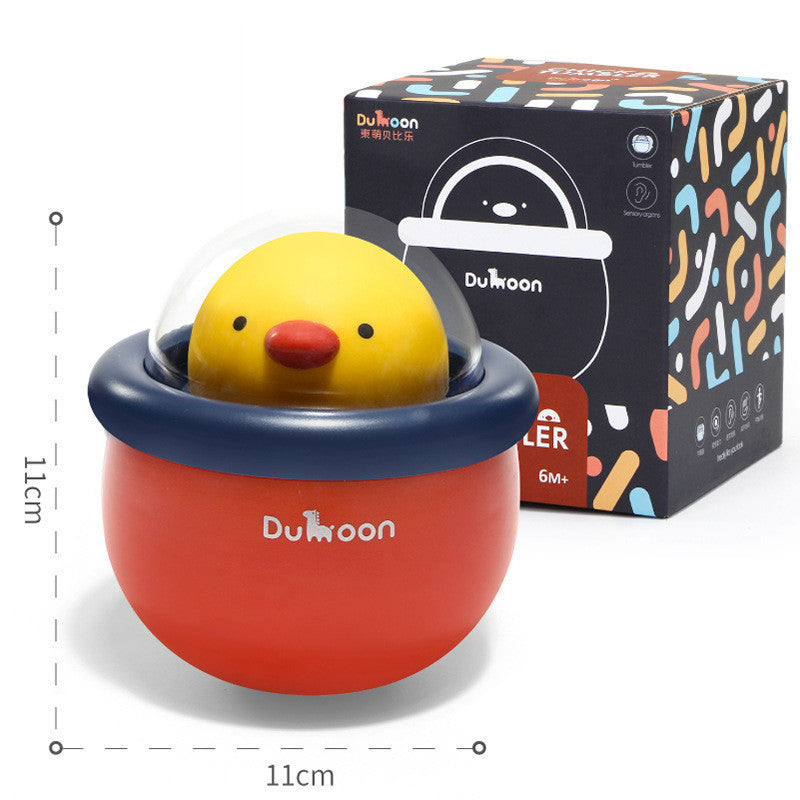 Little Cute Chicken Tumbler Music Rattle Toy