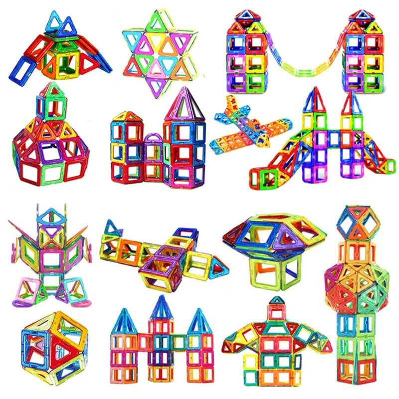 DIY Magnetic Building Blocks Toy For Kids