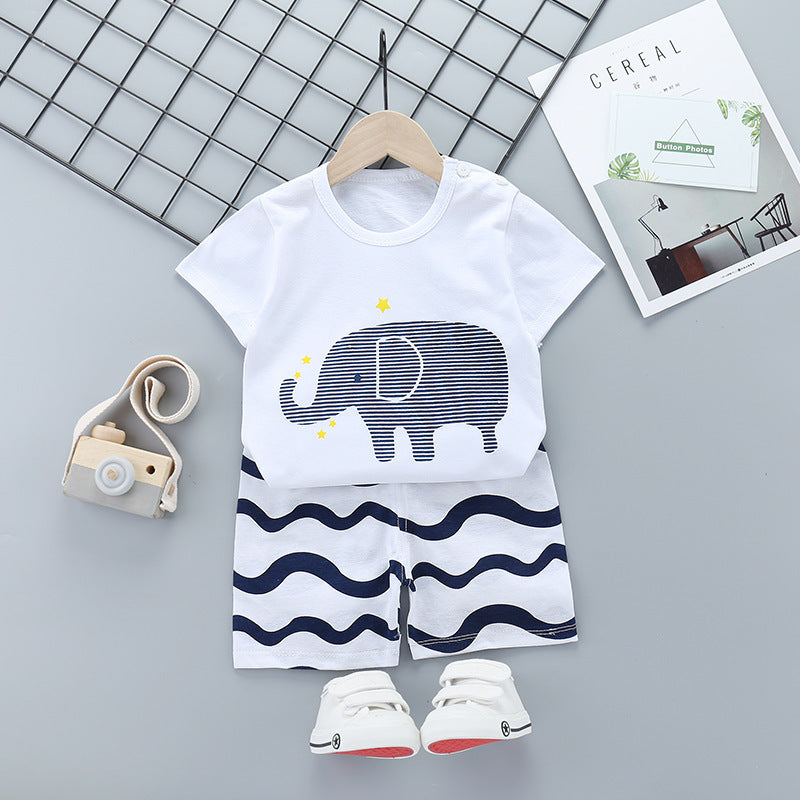 Children's Baby Animal Printed Suit