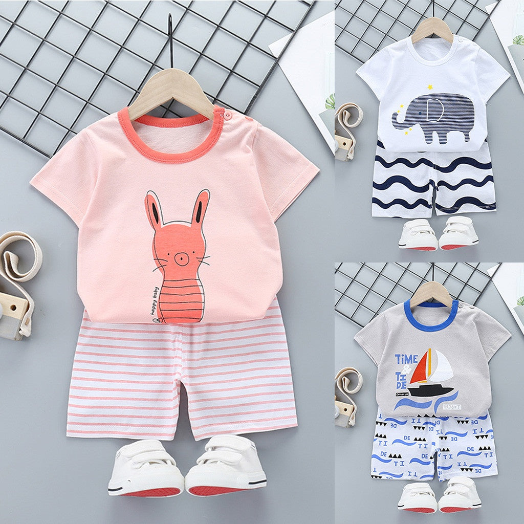 Children's Baby Animal Printed Suit