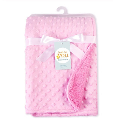 Newborn Baby Polar Dot Swaddle Blanket