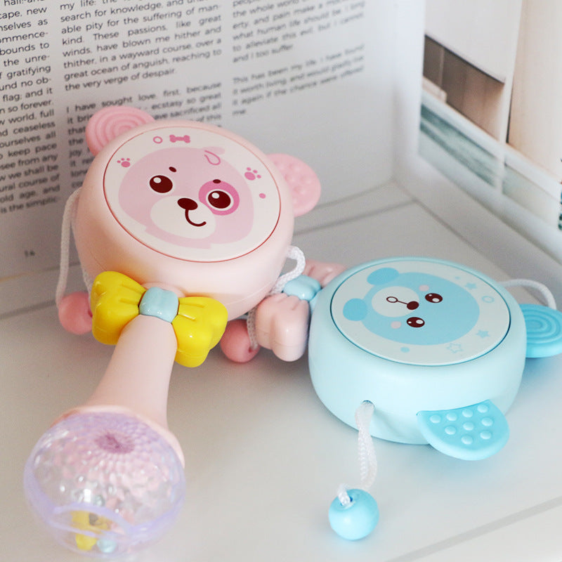 Cartoon Baby Music Teether Rattle Toy