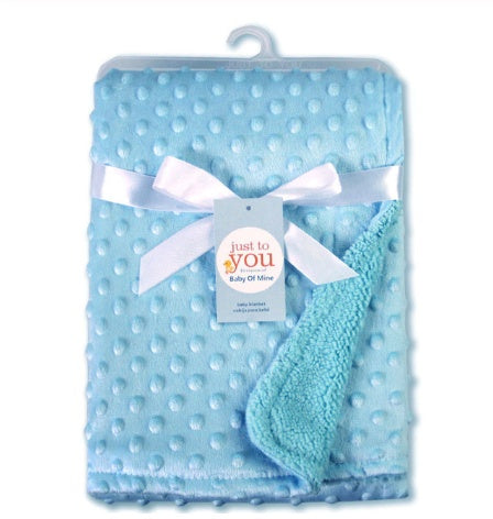 Newborn Baby Polar Dot Swaddle Blanket