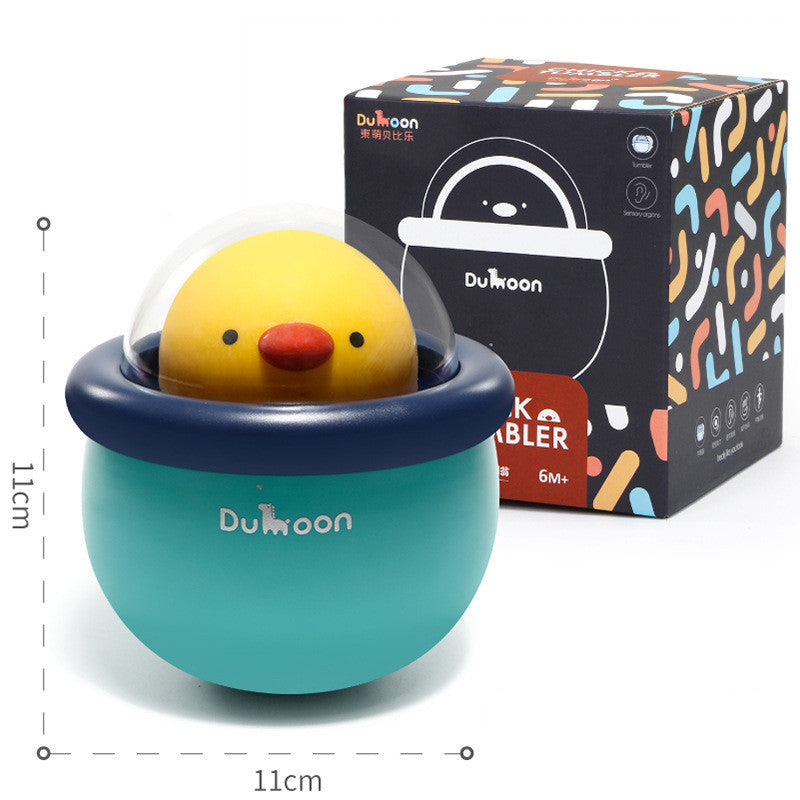 Little Cute Chicken Tumbler Music Rattle Toy