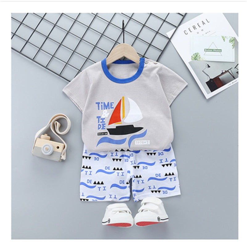 Children's Baby Animal Printed Suit