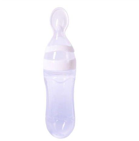 Portable Baby Spoon Bottle Feeder