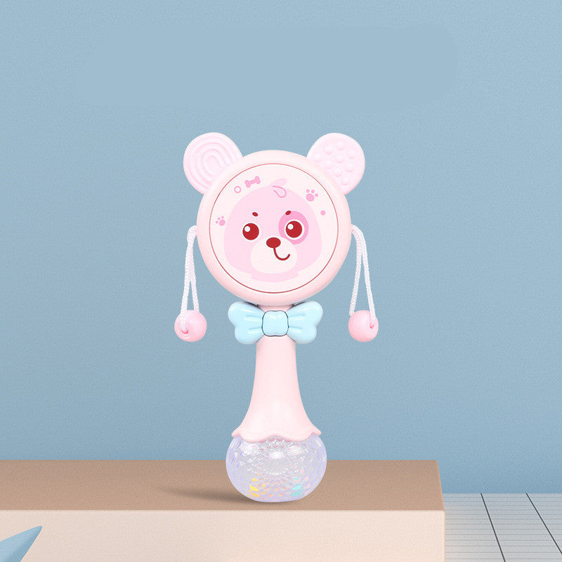 Cartoon Baby Music Teether Rattle Toy
