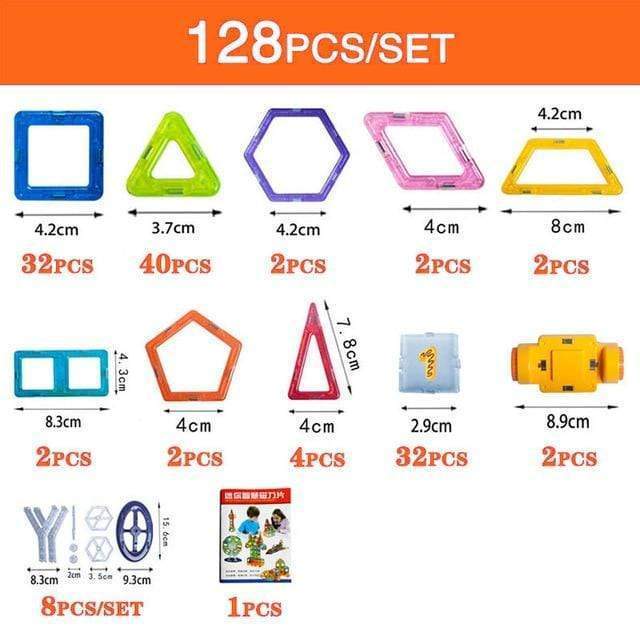 DIY Magnetic Building Blocks Toy For Kids
