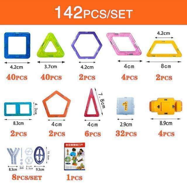 DIY Magnetic Building Blocks Toy For Kids