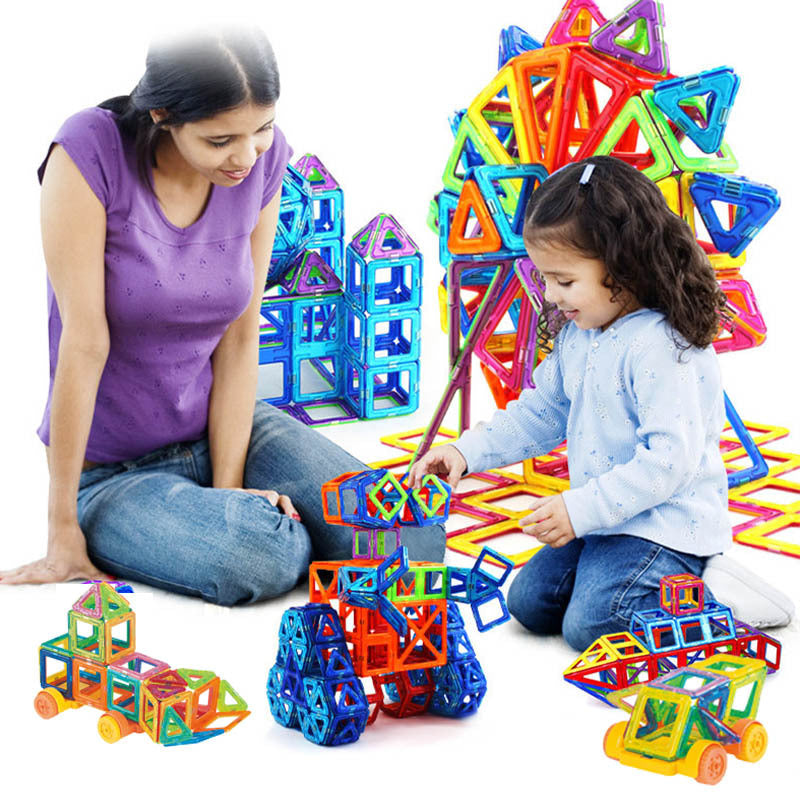 DIY Magnetic Building Blocks Toy For Kids